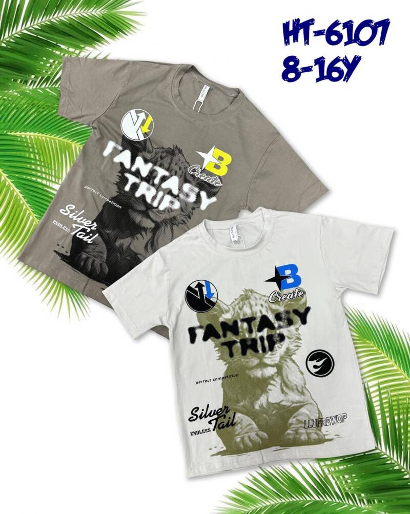 Bluzki chłopięce. Roz 8-16, Mix Kolor Paczka 5 szt. 1